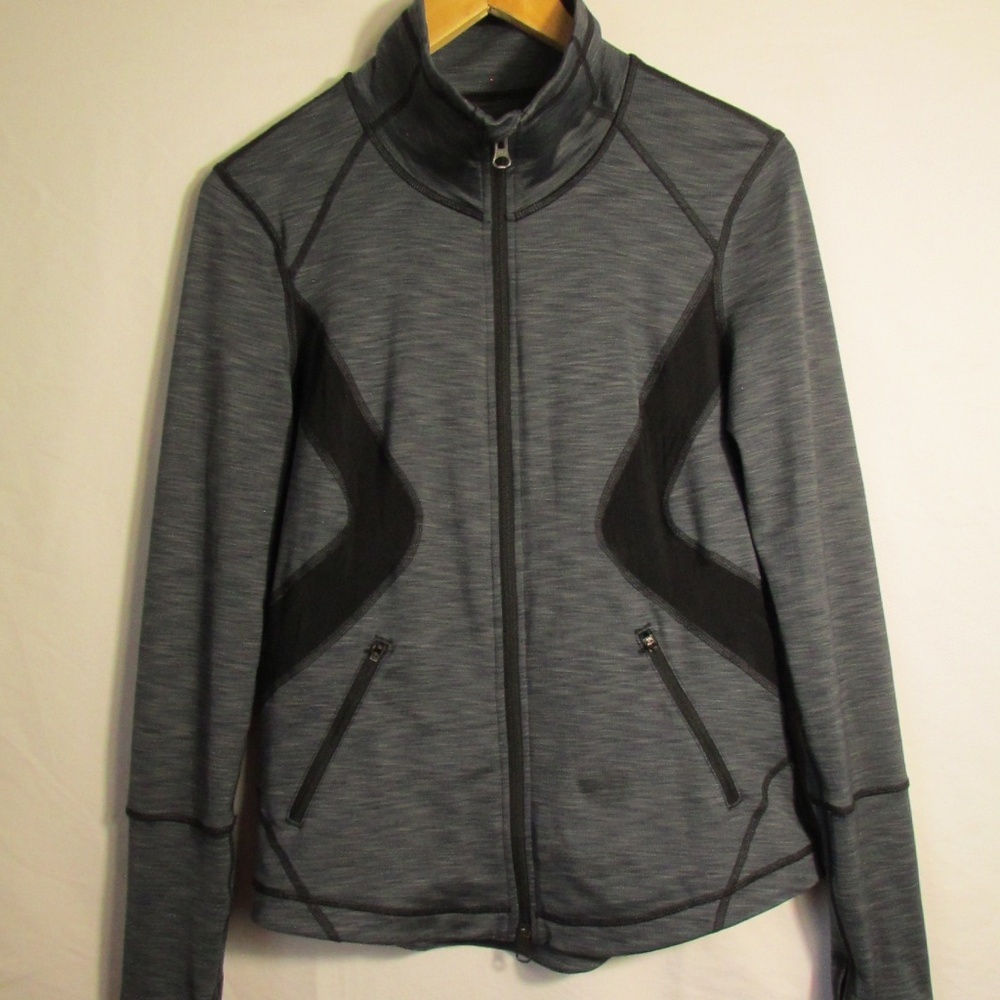 Zella Gray and Black Women's Athletic Jacket